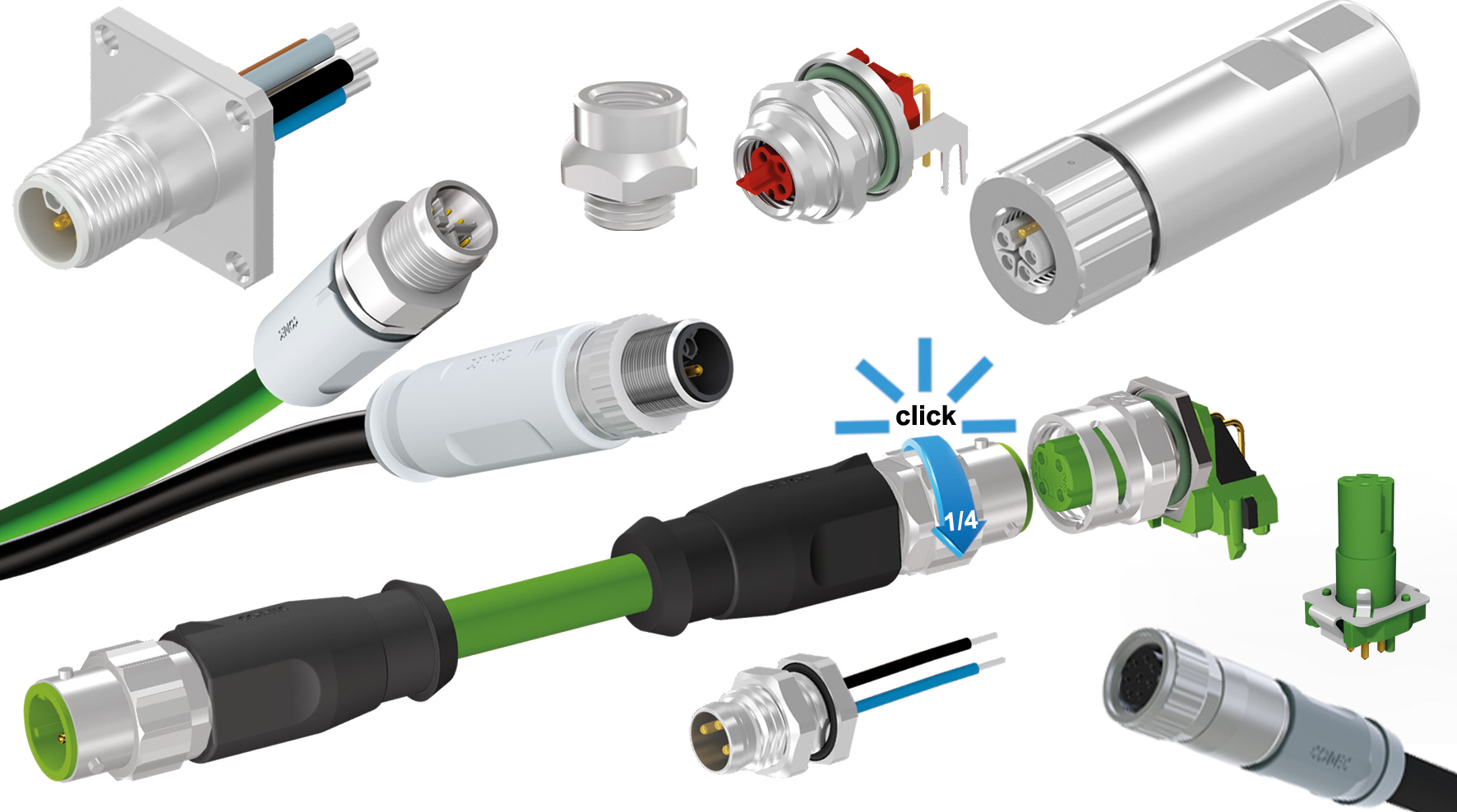 Rundsteckverbinder Sensor Actor Line