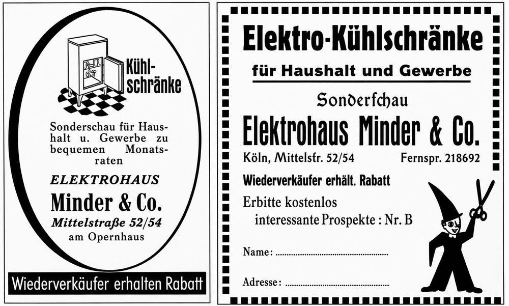Anzeige Lichthardt & Minder (1920)