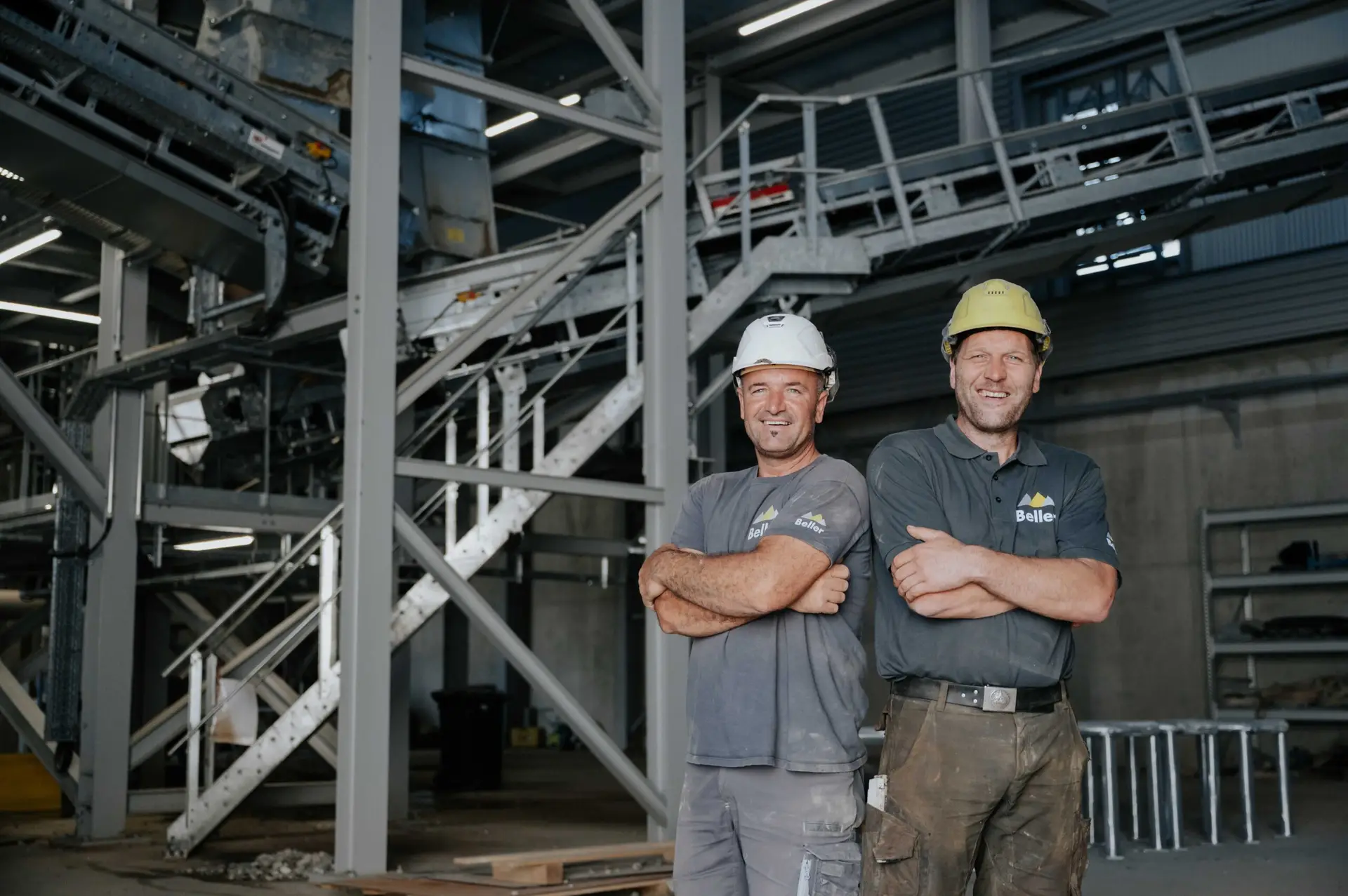 Rohstoffgewinnung im Kieswerk