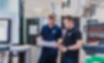 Team in der Produktion