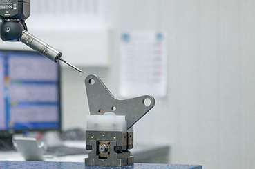 Vermessenes CNC-Bauteil
