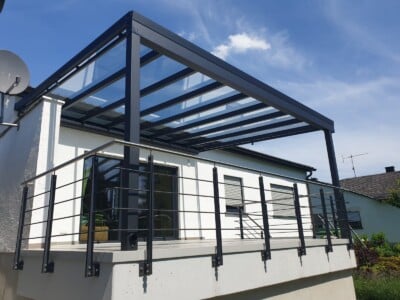 Aluminiumsysteme für Terrassenüberdachungen