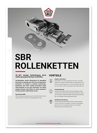 Abmessungen der Rollenketten DIN 8187 / DIN 8188 / ISO 606