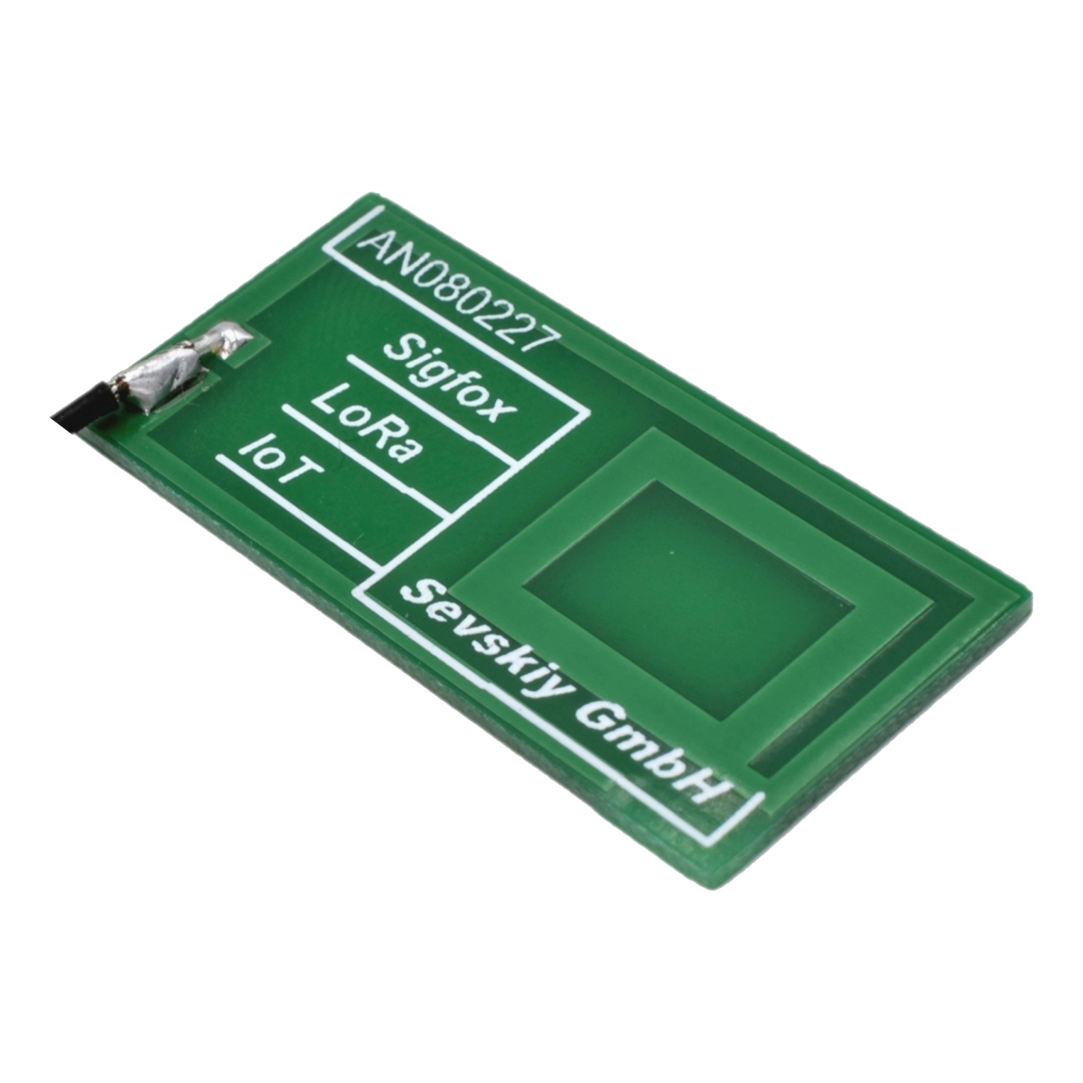 Dreiband-Antenne AN080227-01C-175-MHF1 (sub-GHz, 4,4–5,0 GHz, 5,7–6,0 GHz)
