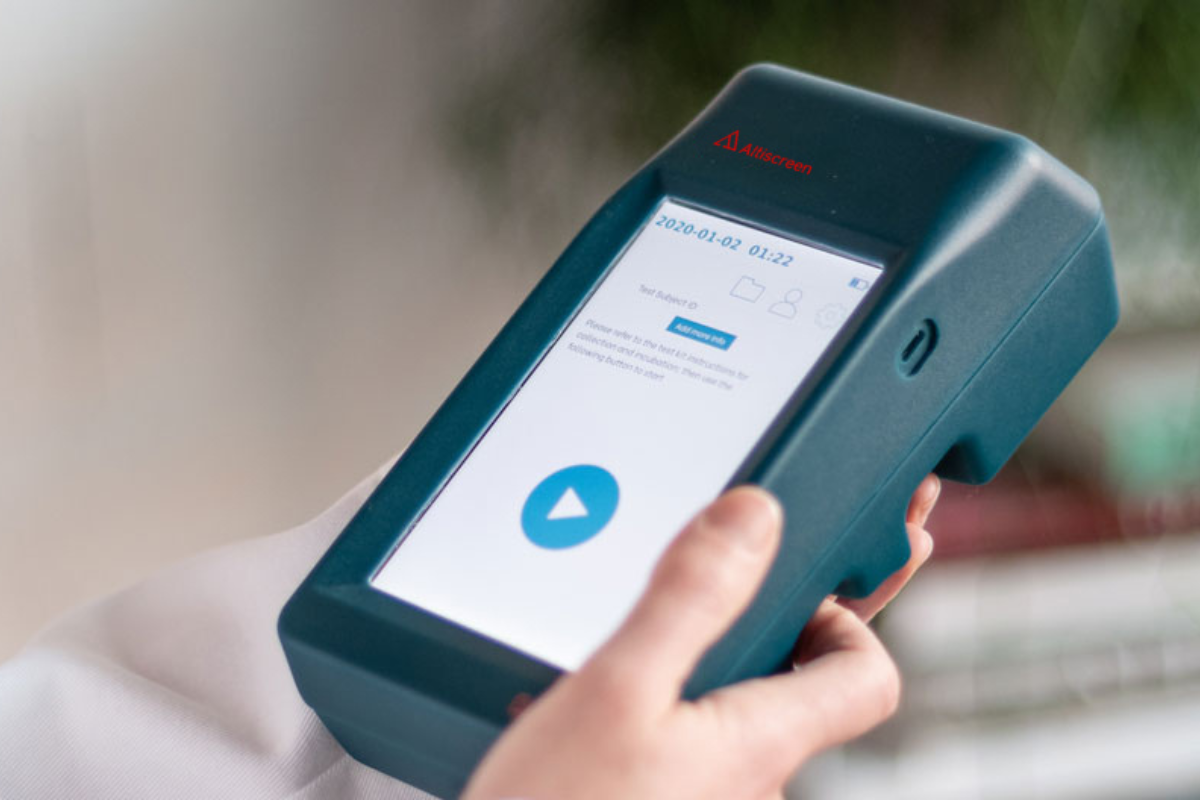 Altiscreen Handheld im Gesundheitswesen