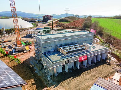 Biogasein- und Rückspeiseanlage Arnschwang