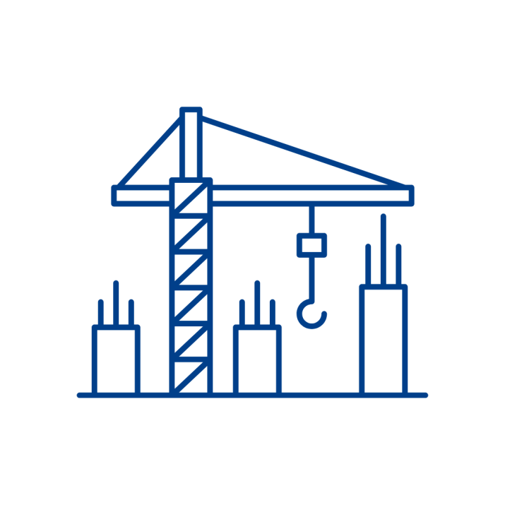 Lösungen für Bauindustrie, Rohstoffe & Schwerindustrie