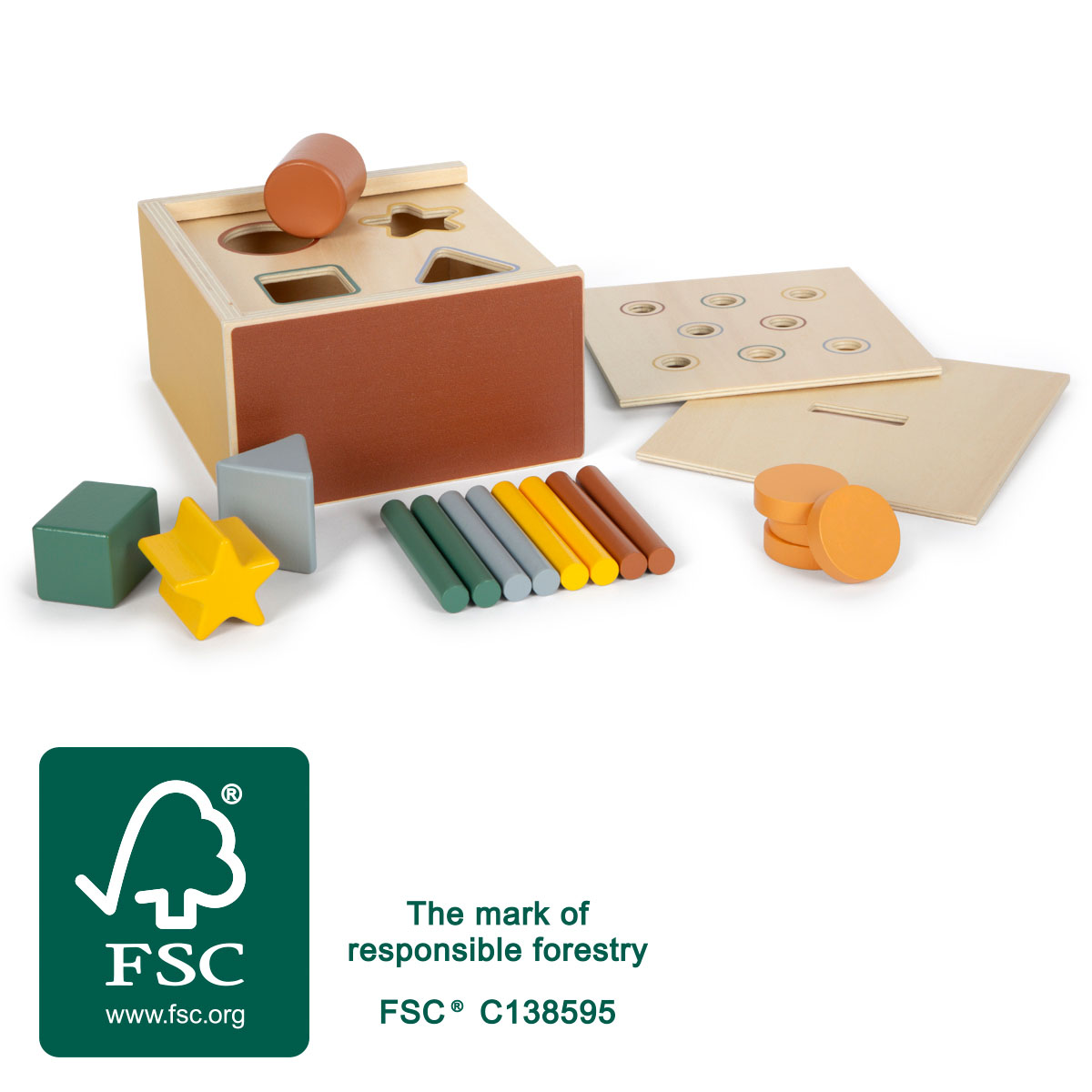 Montessori Steckspiel
