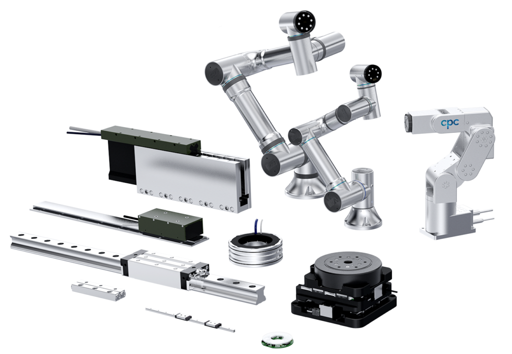 Miniatur-Sechs-Achs-Roboter und Rotationsgelenke für Humanoid-Roboter (cpcRobot)