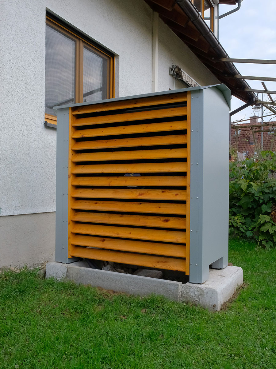 Wärmepumpen-Außenanlage
