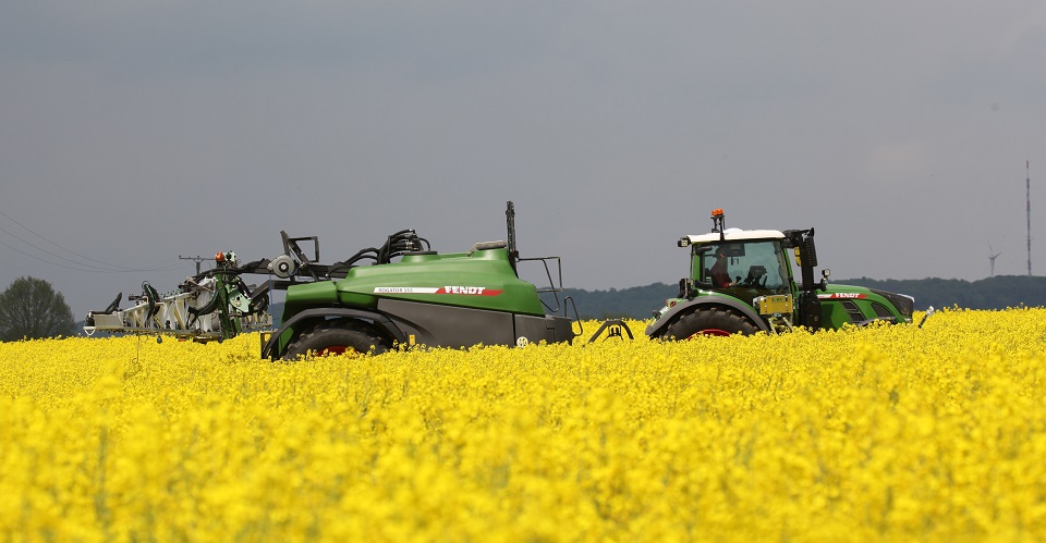 Fendt Traktor mit SEKA-Schutzbelüftung