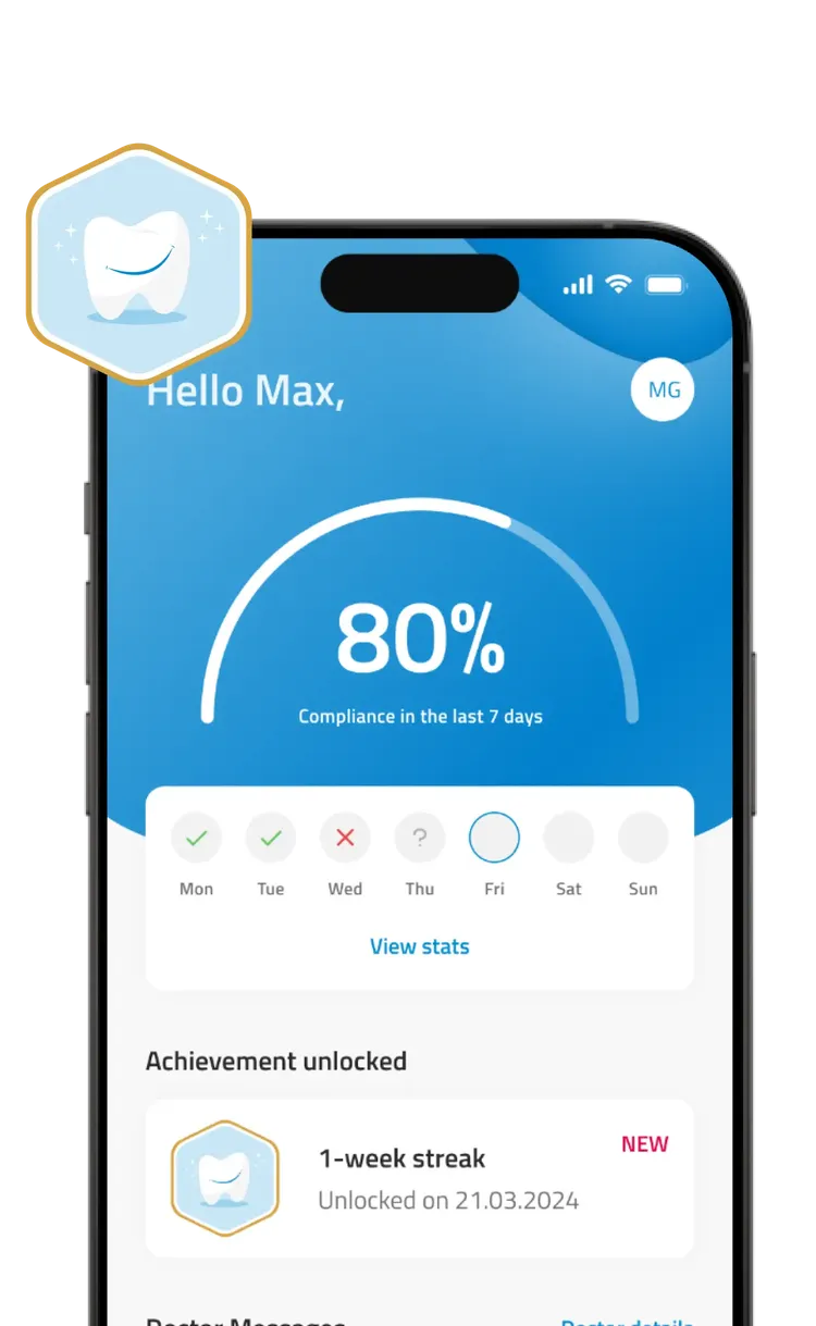 Mobile App mit Behandlungs-Tracking