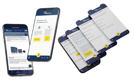 Diagnose-App für Vor-Ort-Wartung