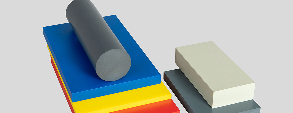 PVC Platten und Rundstäbe