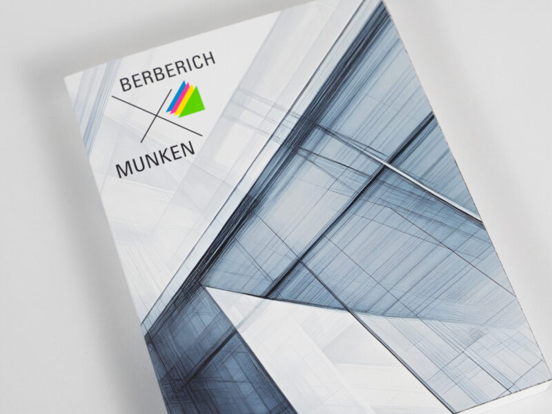 Munken Musterbuch, produziert im Offsetdruck für die Carl Berberich GmbH
