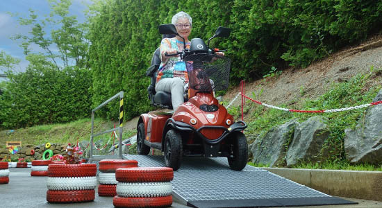 Testparcours in Bischoffen