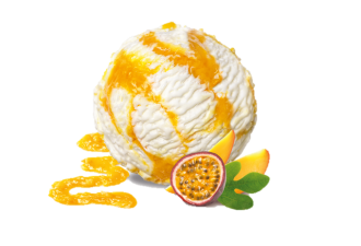 Passion Fruit Mango Sorbet