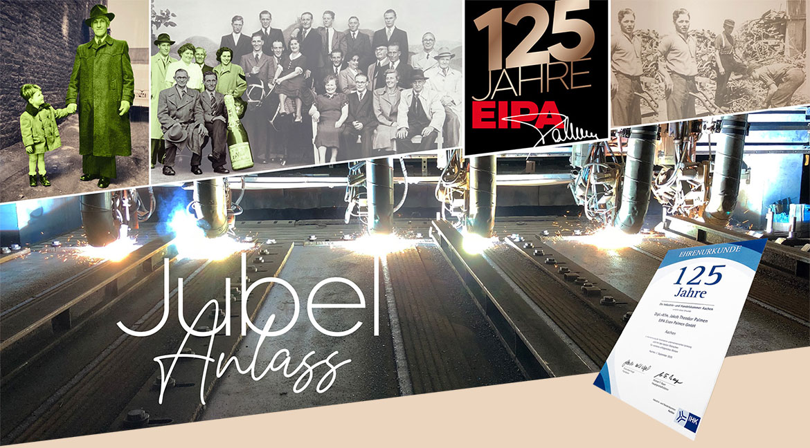 125 Jahre EIPA Eisen Palmen - Jubiläum