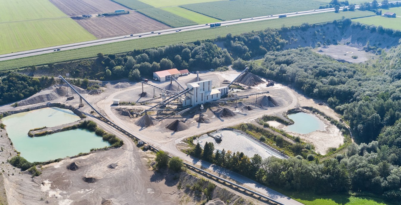 Kieswerk Wolfertschwenden/Darast