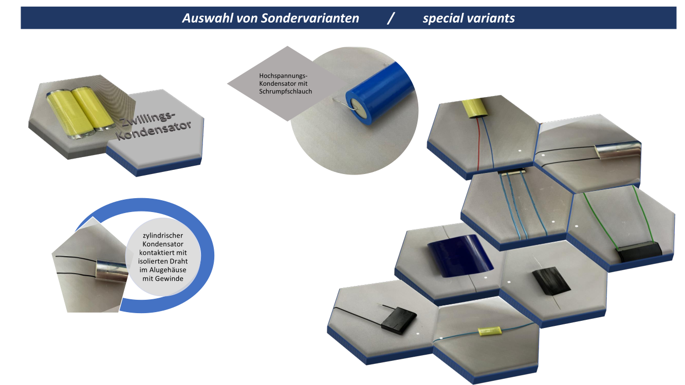 Folienkondensator – Sondervarianten