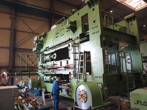 Montage einer Sondermaschine