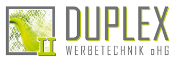 Logo Duplex Werbetechnik OHG