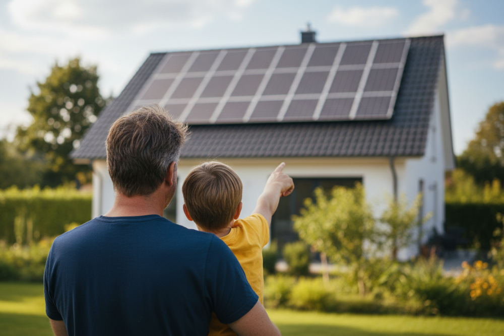 Photovoltaikanlage Einfamilienhaus