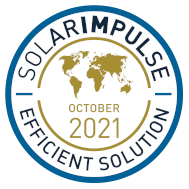 Solar Impulse Efficient Solution Label