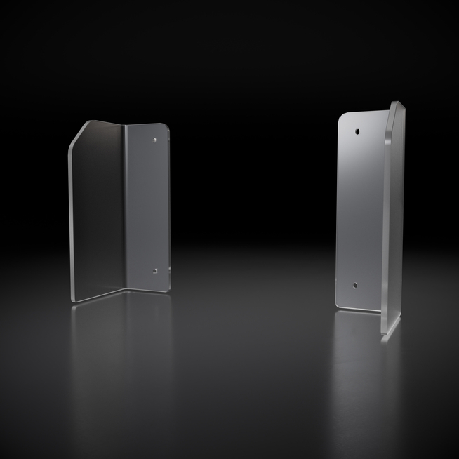 Automatenschild aus satiniertem Acrylglas (PLEXIGLAS®)