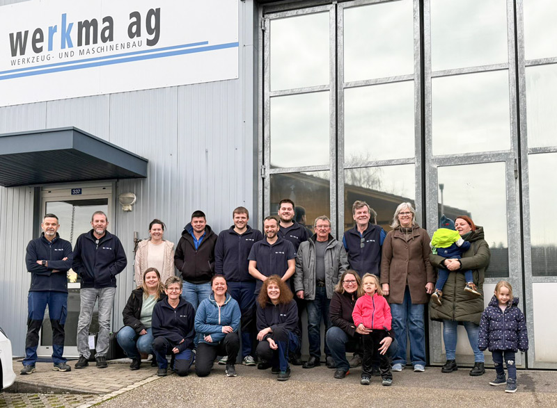 Das 17-köpfige Team der Werkma AG
