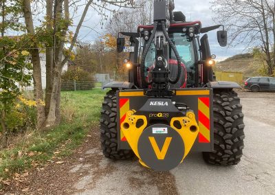 Kranablage mit Frontgewicht