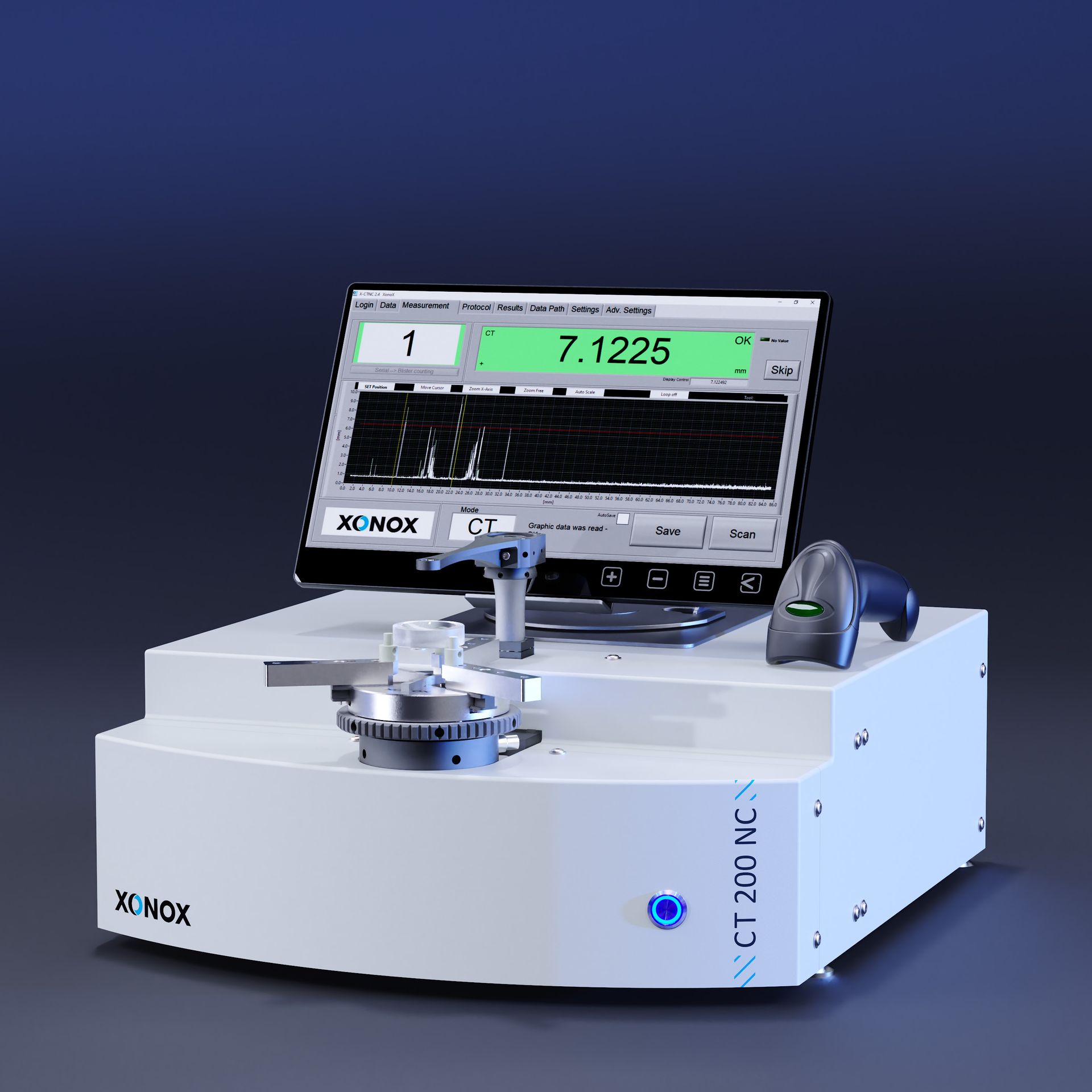 CT // SAG // Aperture // Height Messsystem, kontaktlos (bis 200 mm)