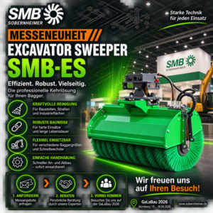 SMB-ES Excavator Sweeper