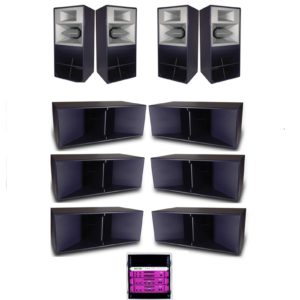 Funktion One Set 4x RES4 + 6x F218 mit FFA-Endstufen