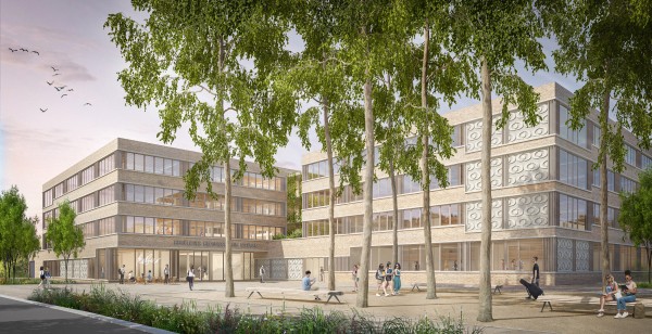 Bildungszentrum Schwerin (Wettbewerbsentwurf)