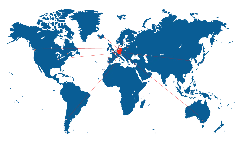 International tätig in Deutschland, Europa und der Welt