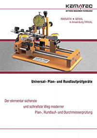 Universal-, Plan- und Rundlaufprüfgeräte