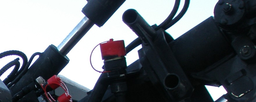 Hydraulikzylinder, Pumpen und Speicher