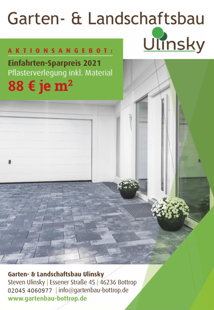 Gartenarbeiten in Bottrop und Umgebung