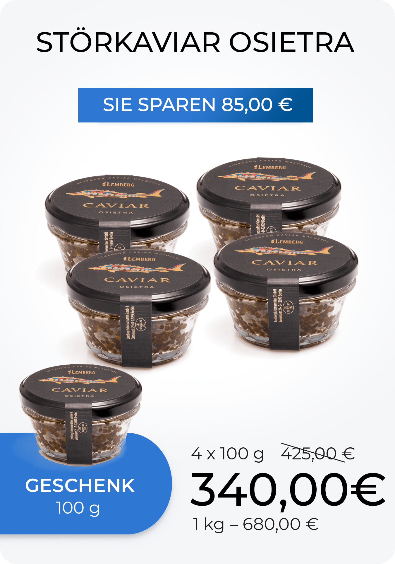 Störkaviar (Osietra)