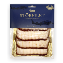 Störfilet, heißgeräuchert, geschnitten, 125g