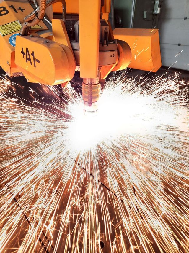 Plasma Cutting im Einsatz