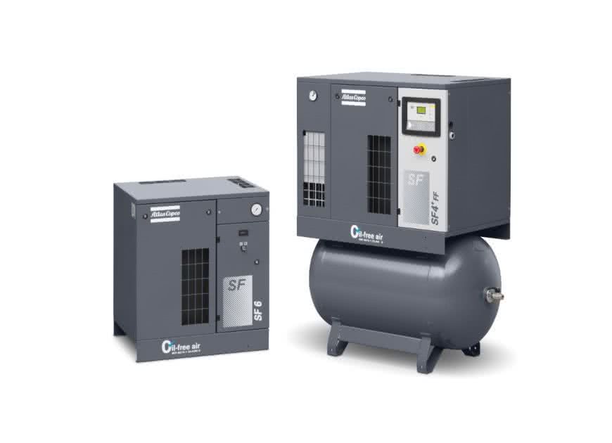 Ölfreier Scrollkompressor SF (1,5–22 kW)