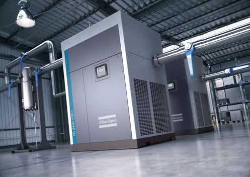 Öleingespritzter Schraubenkompressor GA VSD+ (5–500 kW)