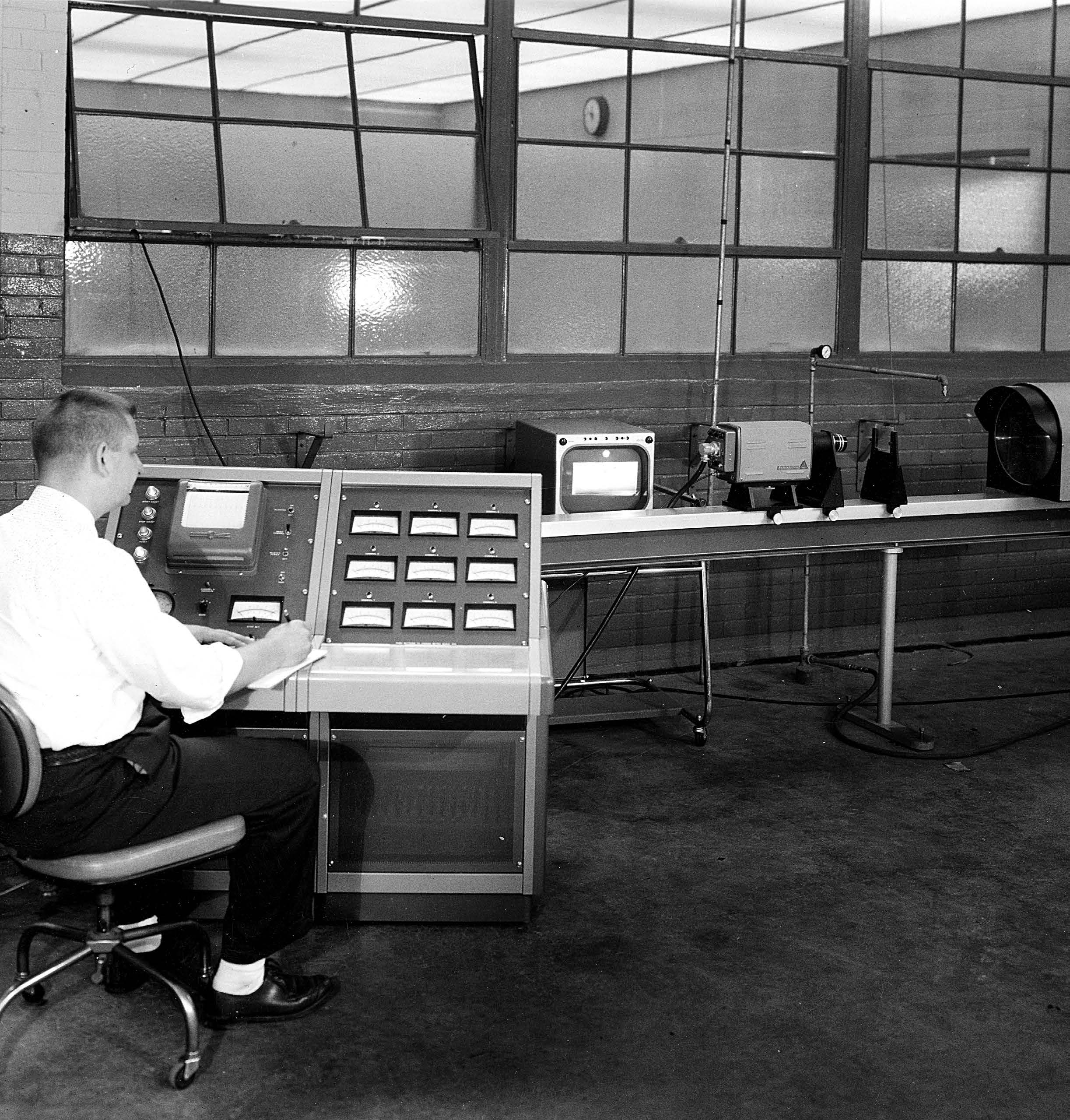 Elektronischer Sprühbild-Analyzer (ca. 1968)
