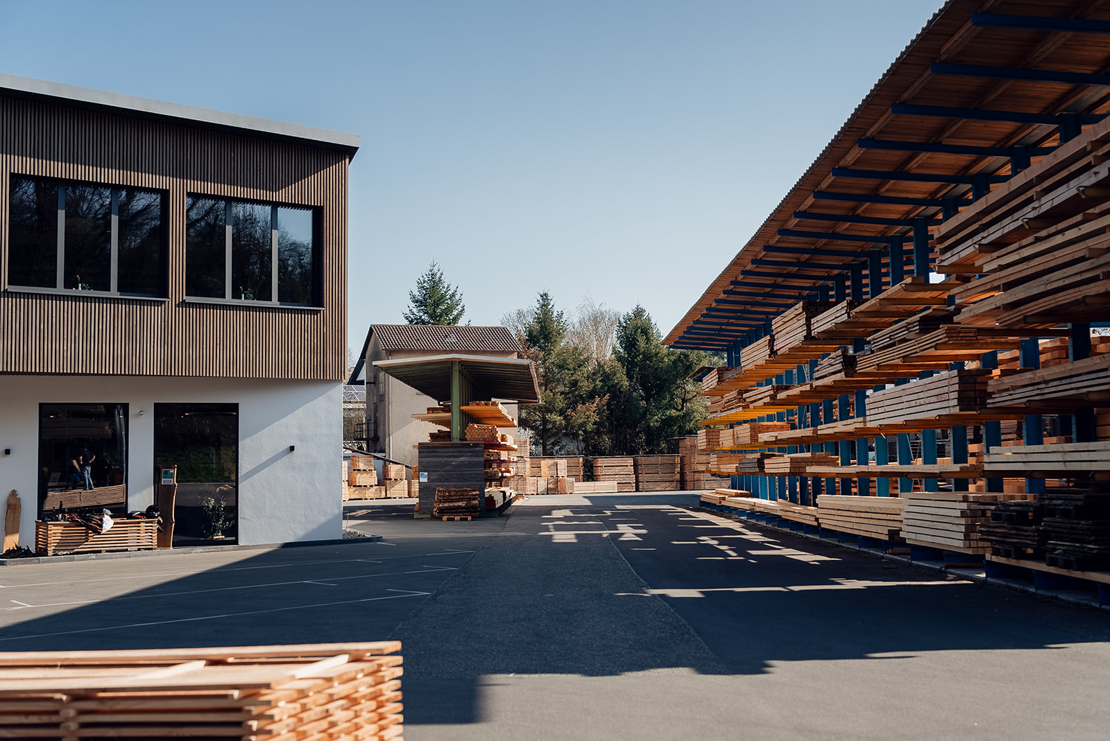 Packaging timber / block products