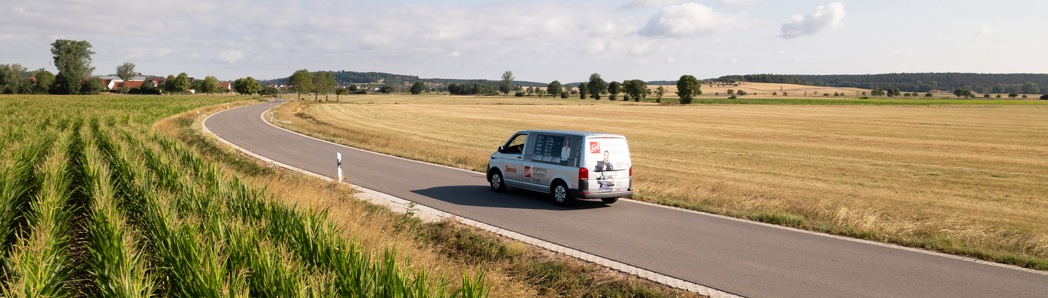 Sielaff Servicefahrzeug im Kundendienst