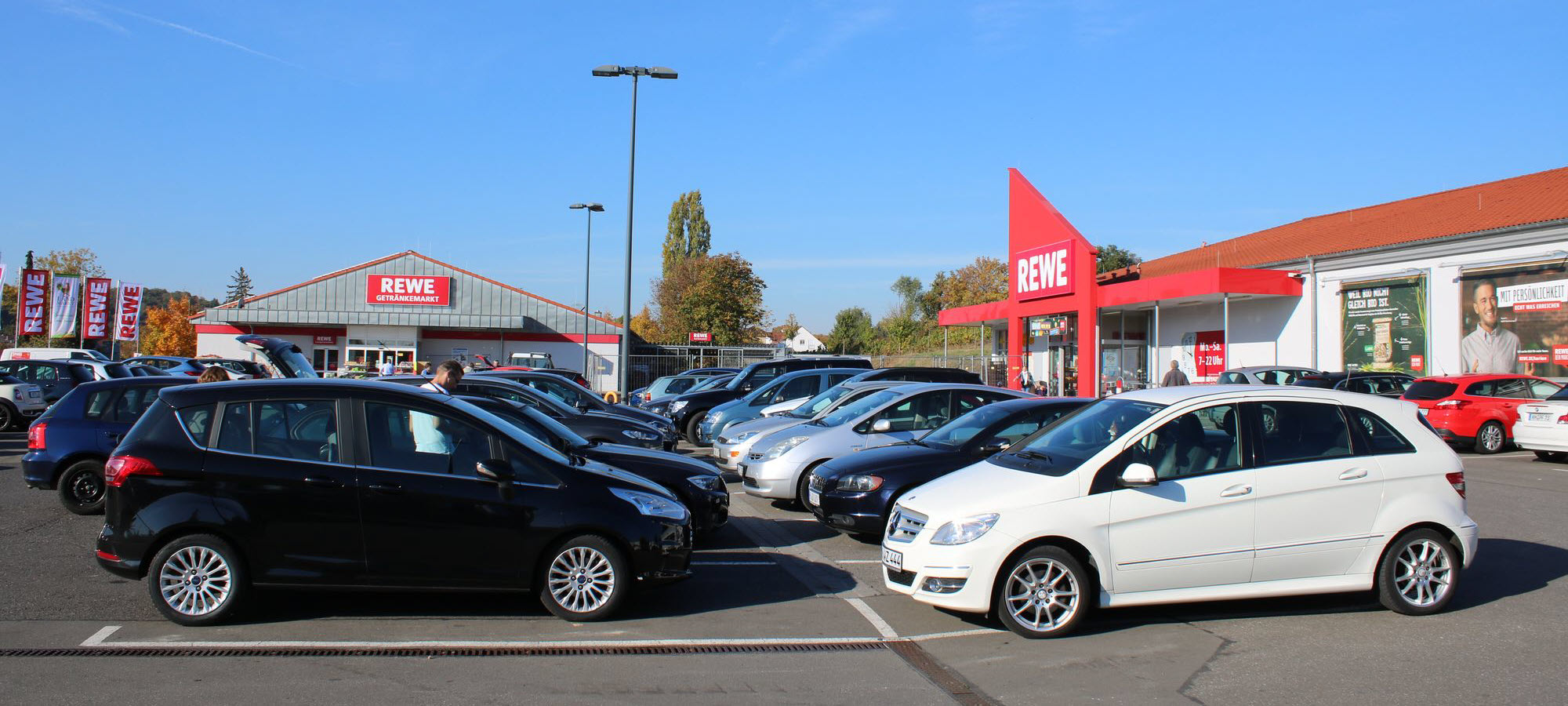 REWE market in Rüdesheim