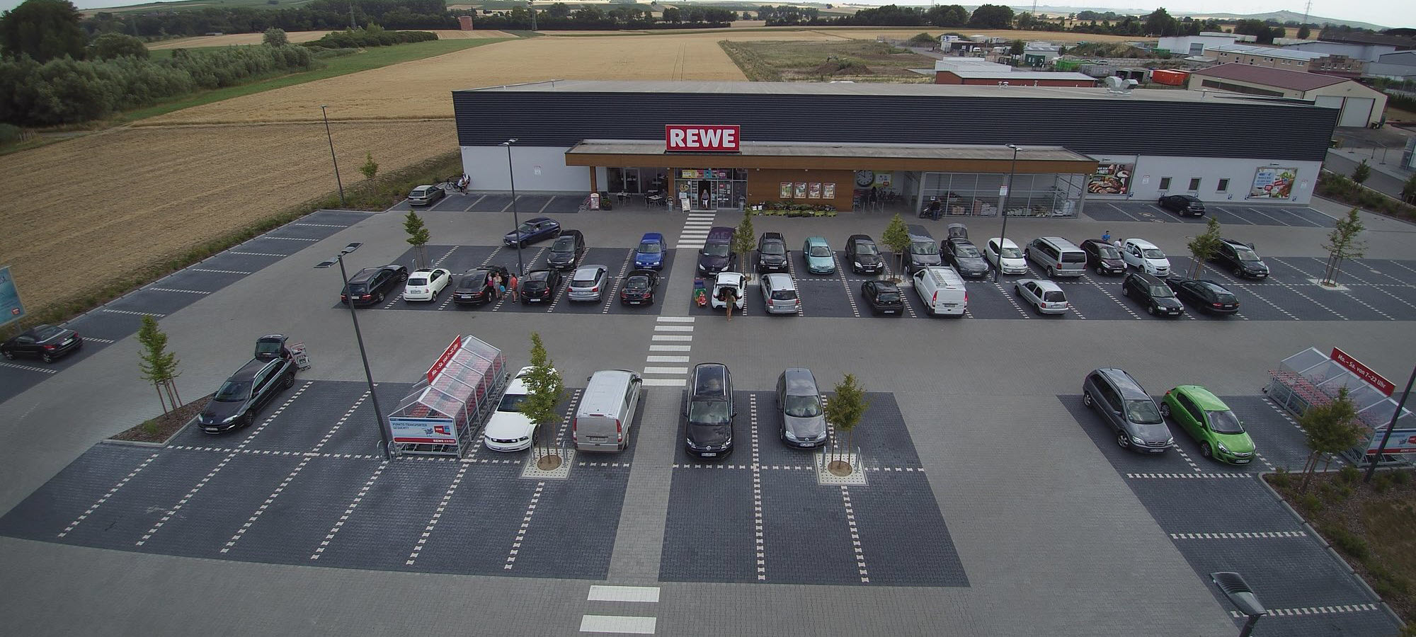 REWE market in Undenheim