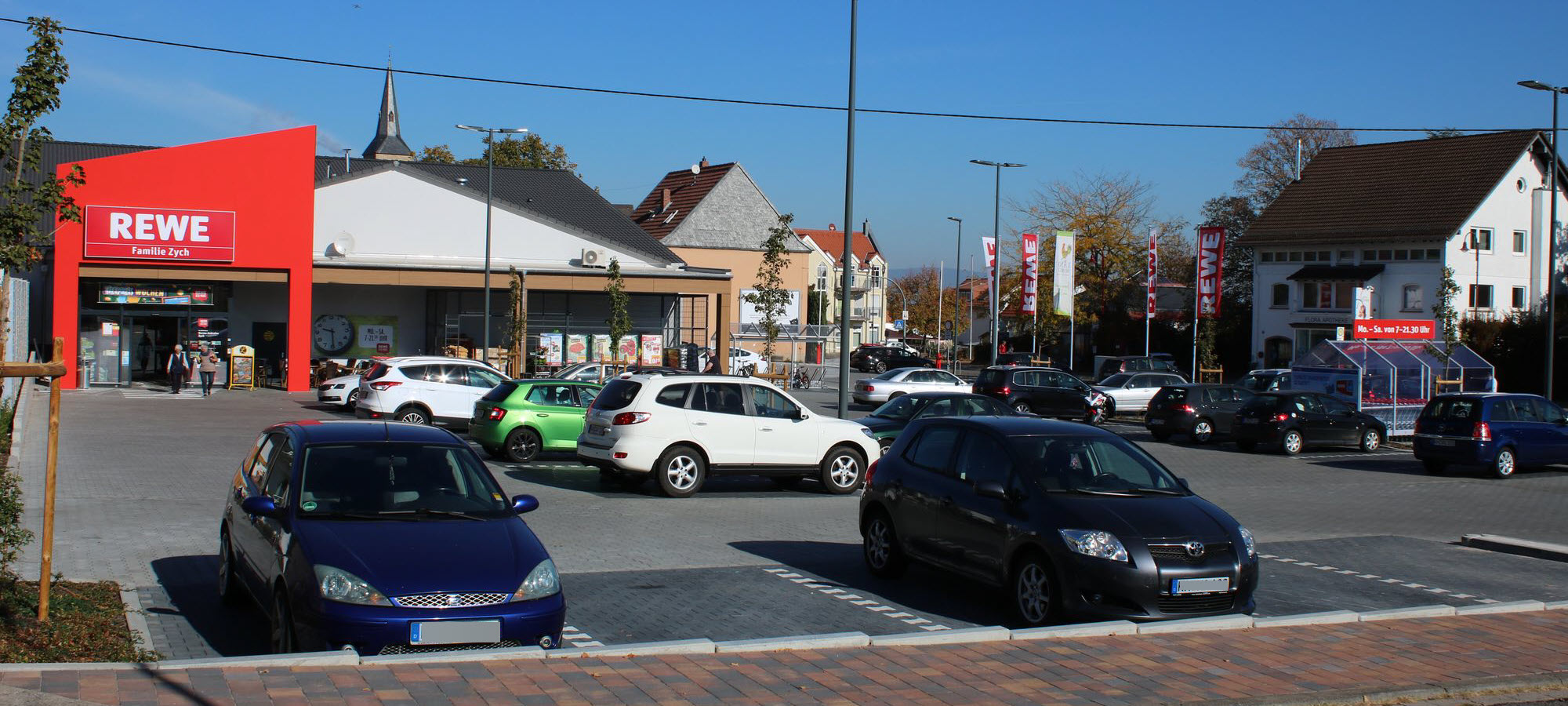 REWE market in Langenlonsheim